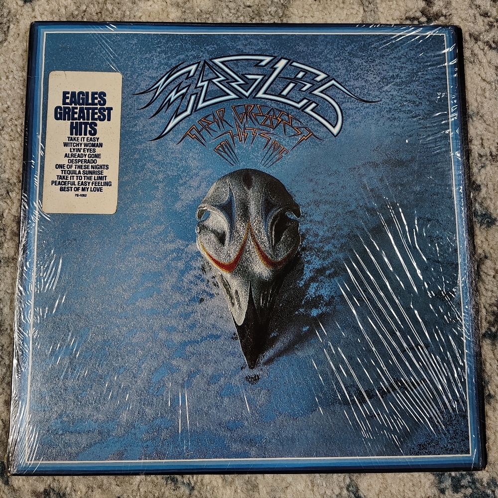 Eagles Greatest Hits Vinyl Record Used In Shrink
